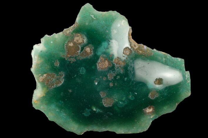 Polished Mtorolite (Chrome Chalcedony) - Zimbabwe #128365